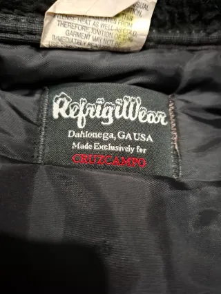 Refrigiwear Giubbotto Smanicato Rosso Taglia XS