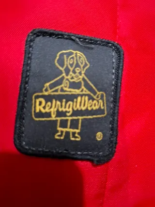 Refrigiwear Giubbotto Smanicato Rosso Taglia XS