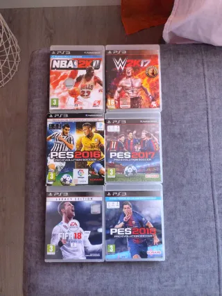 Colección Juegos PS3 Deportivos para coleccionar