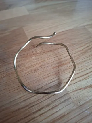 Braccialetto ottone fatto a mano