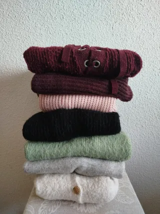 Lote 7 jerseys mujer talla M