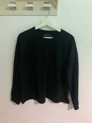 Sudadera Negra Lefties Talla M