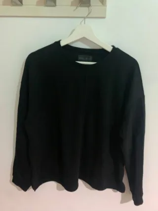 Sudadera Negra Lefties Talla M