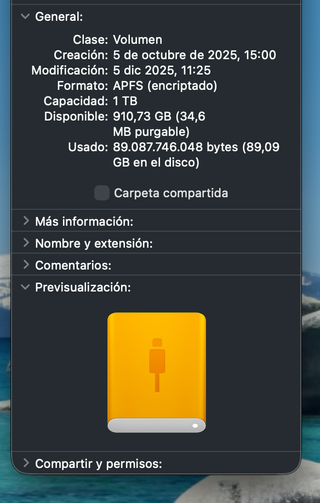 Mac mini M4 24GB RAM + 1TB SSD externo + Funda