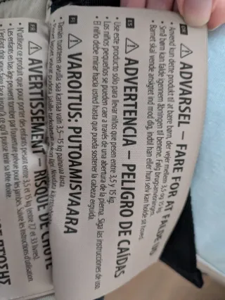 Mochila portabebés Stokke