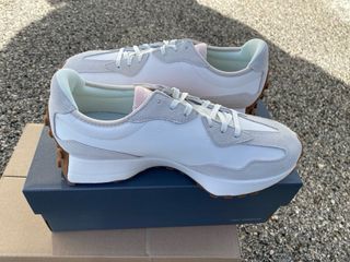 New Balance 327 Pelle Bianco/lilla Tg 43