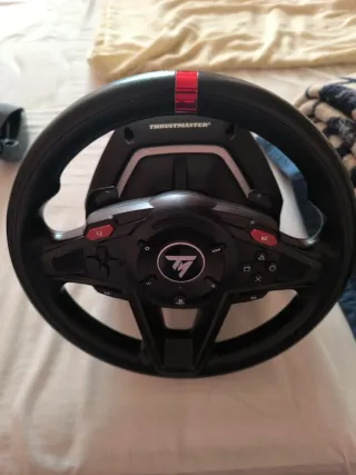 Volante T128 PS4/PS5 con Palanca de Cambios