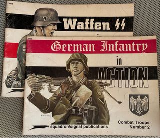 Waffen SS  + German Infantry in Action