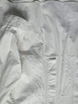 Camisa fallera talla 33 blanco roto Niño 8 años