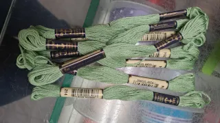 2 Madejas Hilo Bordar Anchoe