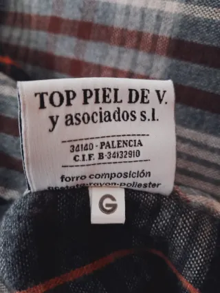 Abrigo de piel Top Piel hombre marrón