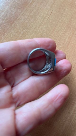 Anillo Plata Turquesa