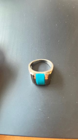 Anillo Plata Turquesa