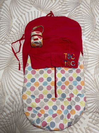 Saco y porta chupetes TucTuc para silla de paseo