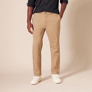 Pantalón Chino Elástico Deportivo Beige 42W 34L