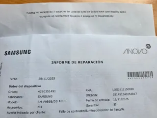 Samsung Galaxy Z Fold 6 Azul 256GB COMO NUEVO