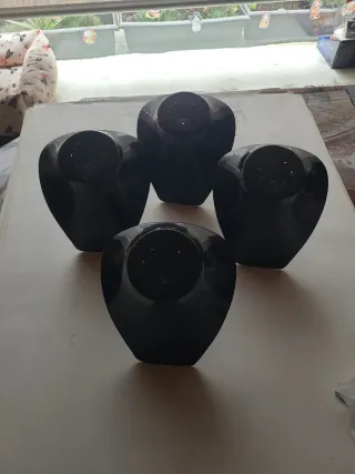 4 Supporti per Esposizione Collane Nere