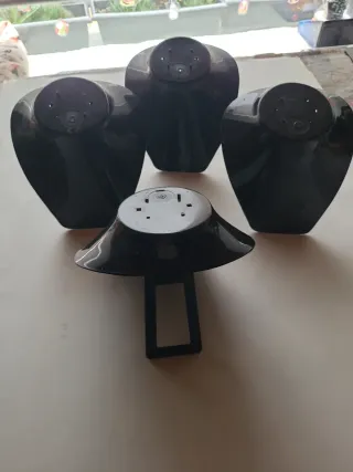 4 Supporti per Esposizione Collane Nere