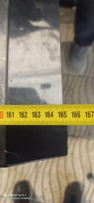 Mostrador de acero inoxidable