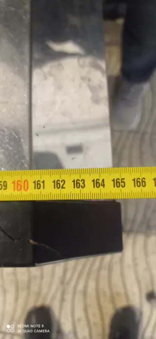 Mostrador de acero inoxidable