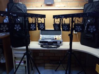 Equipo sonido JBL Yamaha y iluminación Led profesi