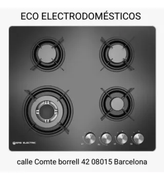 Encimera gas JOHNSON EMH461CGB