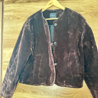 Chaqueta Massimo Dutti Ante Marrón Talla L