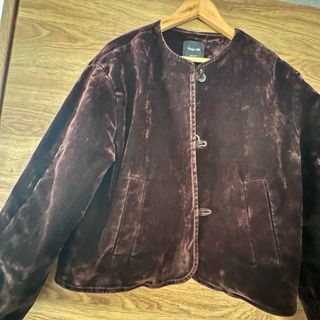 Chaqueta Massimo Dutti Ante Marrón Talla L