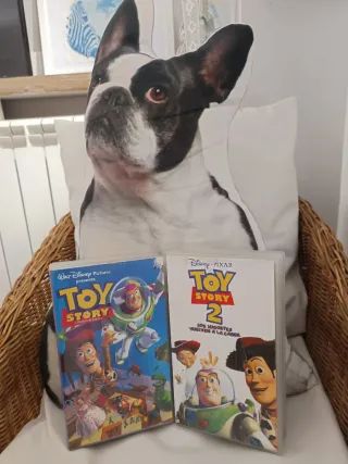 Películas Disney VHS Toy Story y Toy Story 2