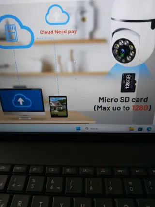 Cámara Inteligente 8MP Exterior/Interior