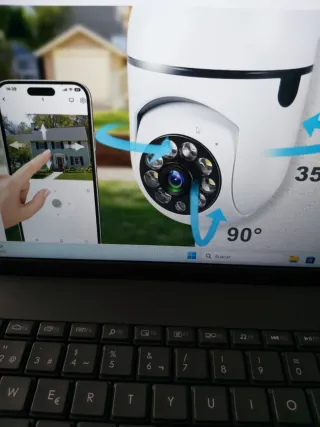 Cámara Inteligente 8MP Exterior/Interior