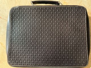 Maletín Piel Carolina Herrera Marrón