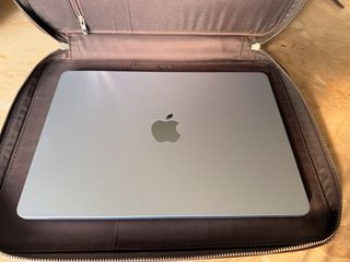 Maletín Piel Carolina Herrera Marrón