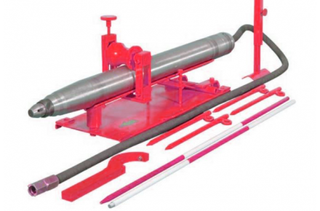 Topo Neumático Horizontal 75mm