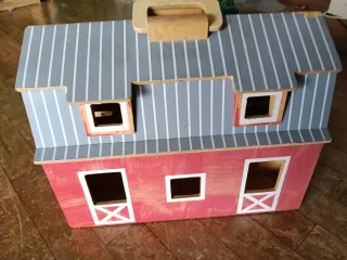 Casita de madera para niños