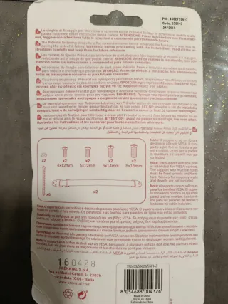 Sistema Fissaggio TV Prenatal 6m+