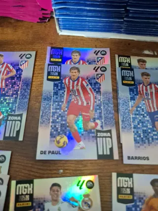 Colección de cromos de fútbol Zona VIP