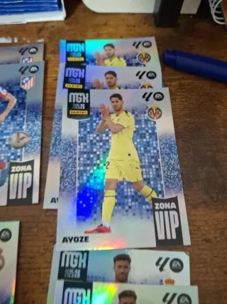 Colección de cromos de fútbol Zona VIP