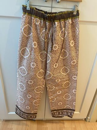 Conjunto pantalones y top cruzado