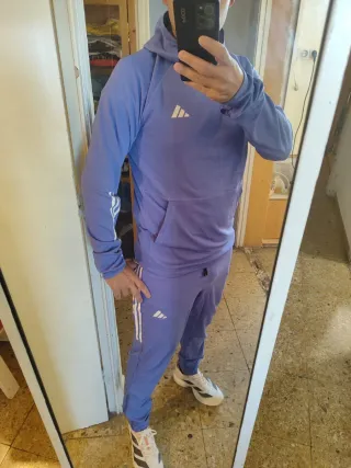 Chándal Adidas Hombre Morado