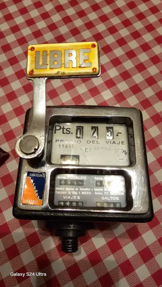 Taxímetro antiguo Ripoll