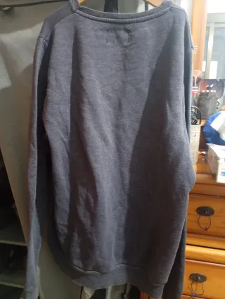 Sudadera gris Padre Mujer