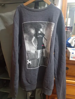 Sudadera gris Padre Mujer