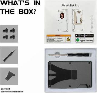 Portafoglio Smart Uomo Bluetooth con display, RFID