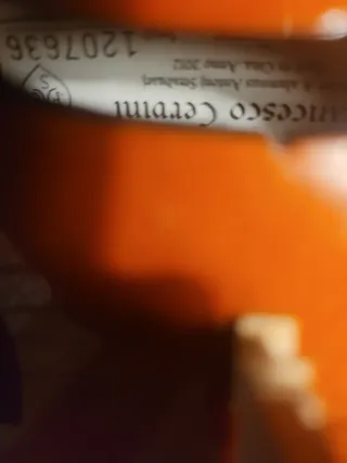 Violín Francesco Corvini 3/4 (57 cm) serie 1207636