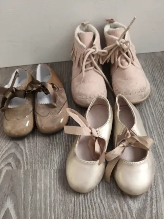 Lote calzado niña talla 22