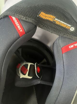 Casco Moto  Scorpion 1200air Negro Rojo talla S