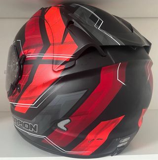 Casco Moto  Scorpion 1200air Negro Rojo talla S