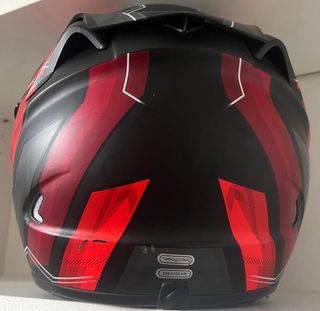 Casco Moto  Scorpion 1200air Negro Rojo talla S