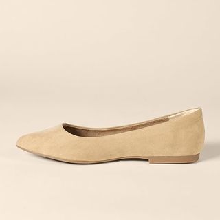 Bailarinas Puntera Sintético Talla 40 Beige